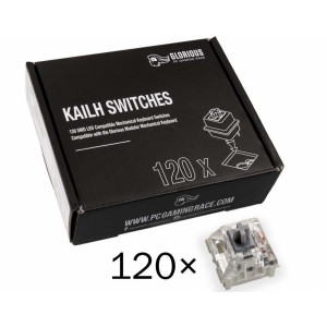 Glorious Mechanical Switches Pack Kailh Speed Silver (120 шт)